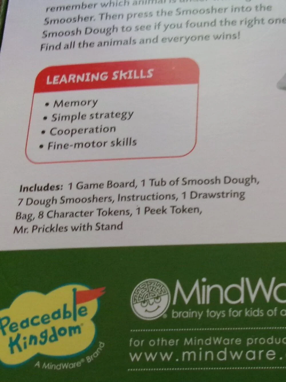 NWT Smoosh and Seek Treehouse Cooperative Game